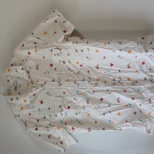 Sonoma Snap Up Top Short Sleeve